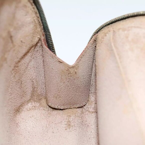 LOUIS VUITTON Monogram Trousse Demi Ronde Cosmetic Pouch LV Auth - Picture 12 of 16